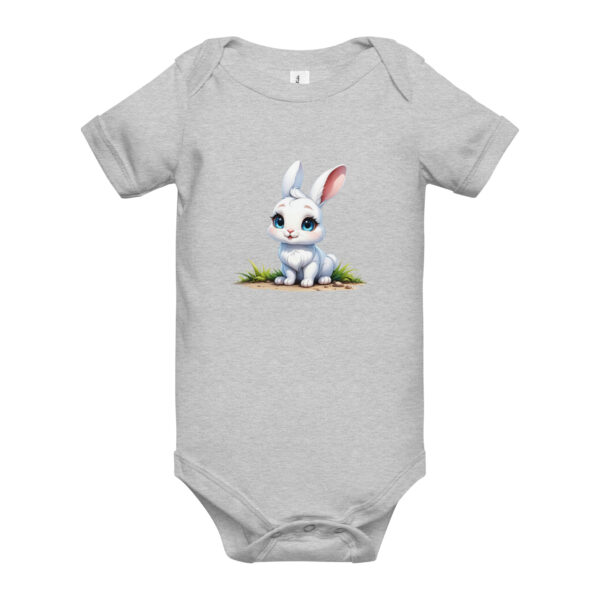 Kurzärmliger Baby-Einteiler Baby Hase 1