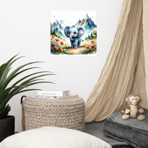 Poster Baby Elefant 2