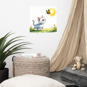 Poster Baby Katze 1