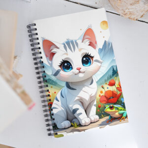 Spiral-Notizblock Baby Katze 2