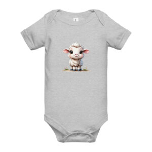 Kurzärmliger Baby-Einteiler Baby Schaf 1