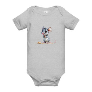 Kurzärmliger Baby-Einteiler Baby Maus 1